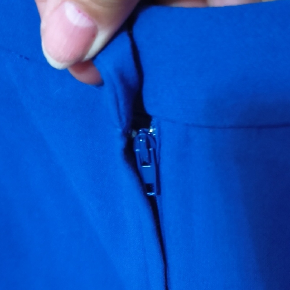Forever 21 Blue Mini Pencil Skirt Medium - Picture 3 of 5